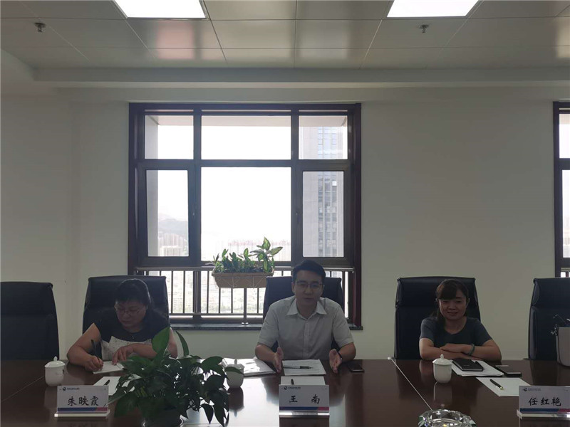敦煌市副市长王南一行莅临金控基金公司、金控自然生态投资公司开展工作交流